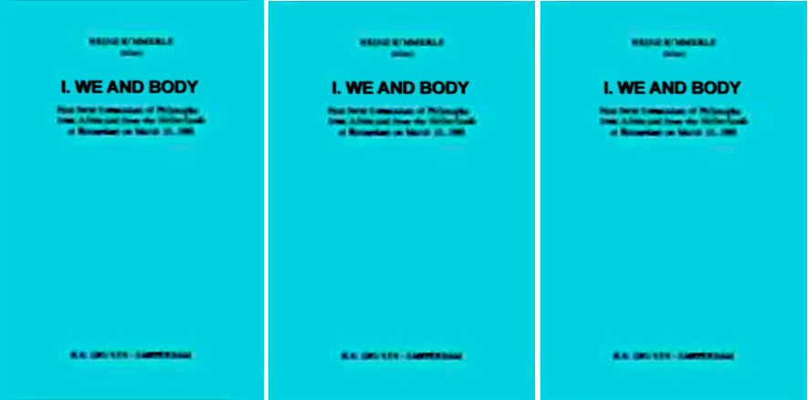 I, we and the body